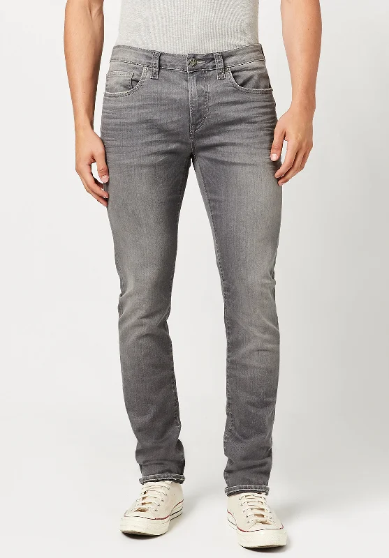 Valentine's Day Jeans for Romantic -Slim Ash Men's Jeans in Grey Sanded - BM22721