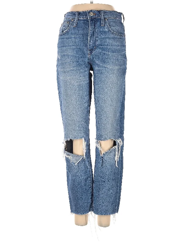 Boyfriend Jeans for Relaxed -Mid-Rise Boyjeans Jeans in Light Wash