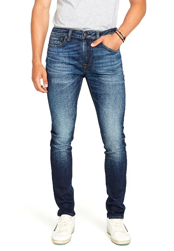 Organic Jeans for Natural -Skinny Max Men's Jeans in Medium Blue - BM22586