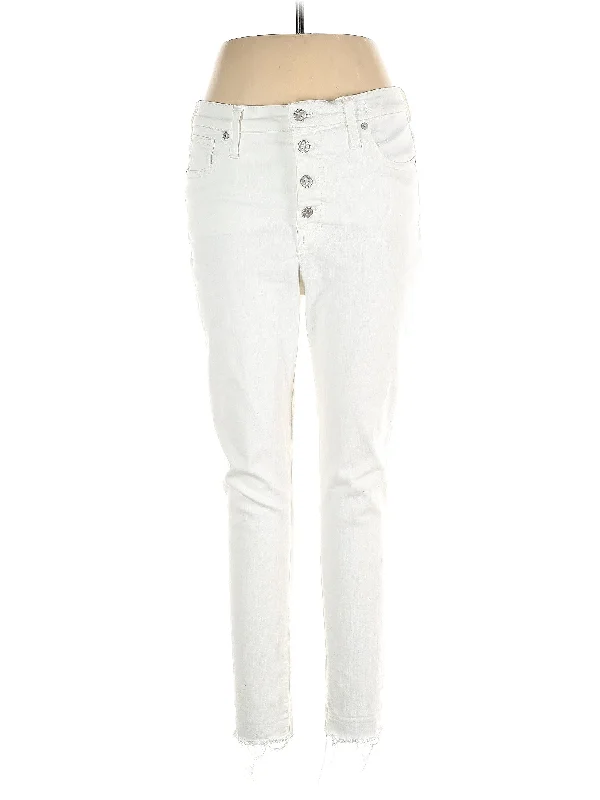 Distressed Jeans for Edgy Style -High-Rise Skinny Jeans