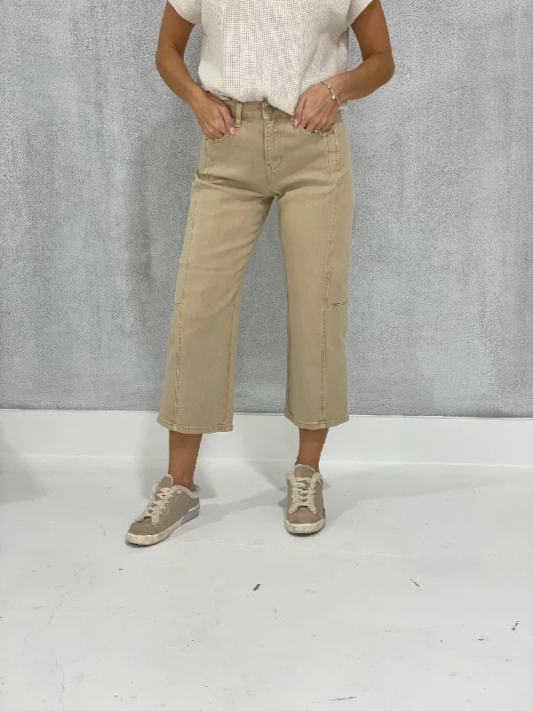 Gray Jeans for Neutral Tone -East Bank Cropped Jean