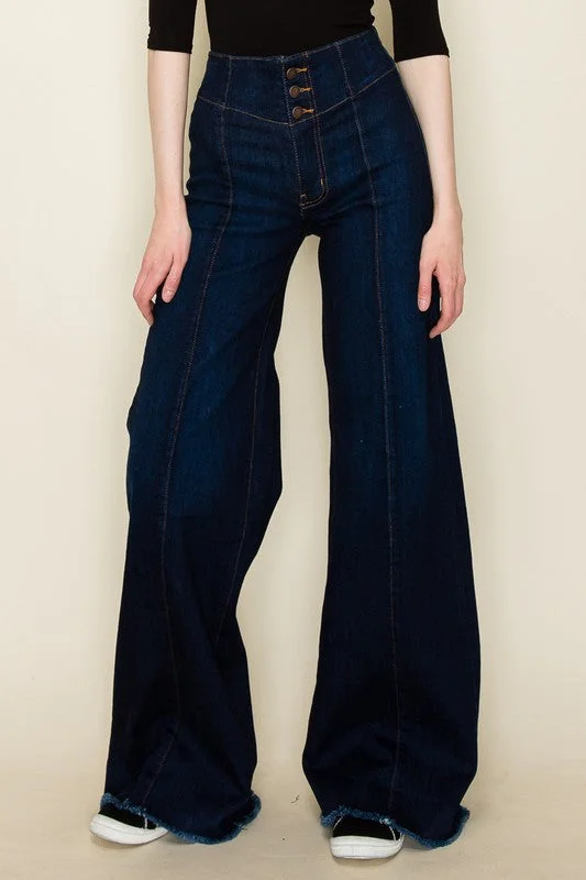 Club Jeans for Social -Wide leg, denim pants,  jeans, western