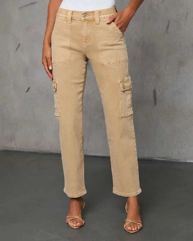 Pencil Skirt Jeans for Sophistication -Hauser Straight Leg High Rise Jeans