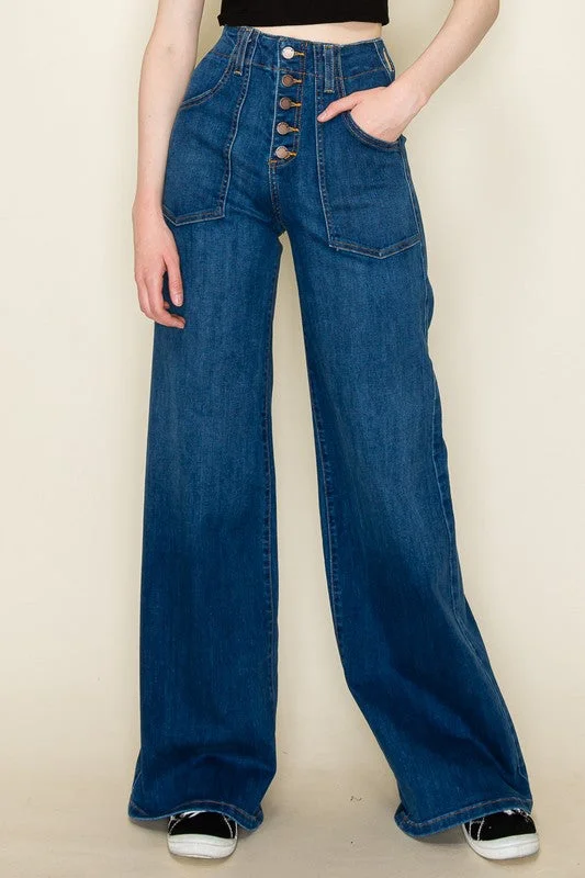 Dance Jeans for Movement -Wide leg, denim pants,  jeans, western