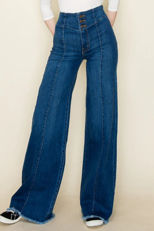 Anniversary Jeans for Special -Wide leg, denim pants,  jeans, western