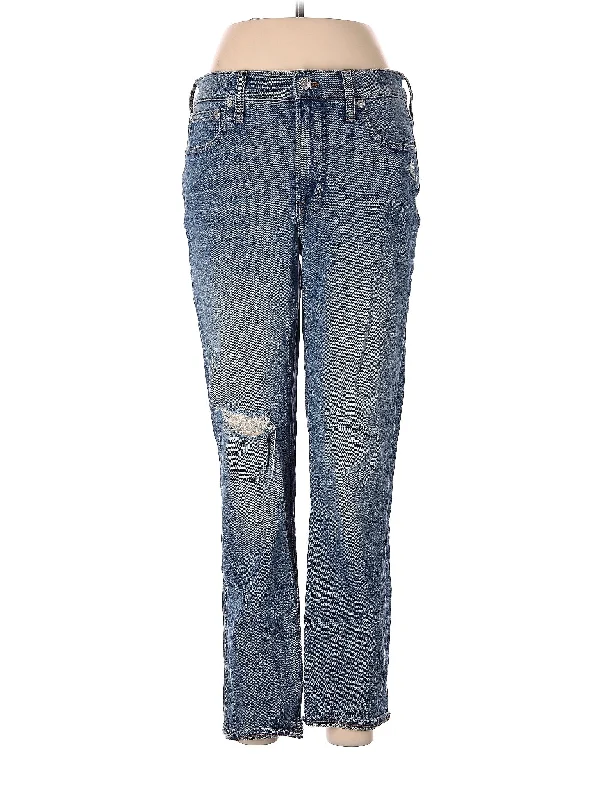 High Waisted Jeans for Shape -High-Rise Boyjeans Jeans in Light Wash