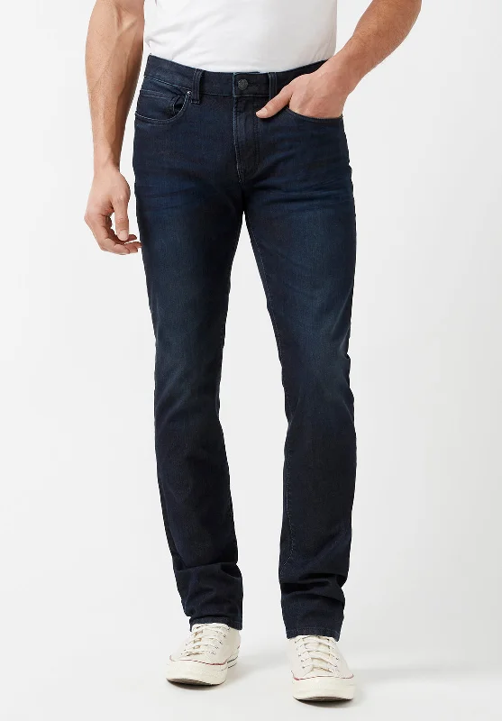 Birthday Jeans for Celebration -Slim Ash Men's Jeans in Dark Wash - BM22830