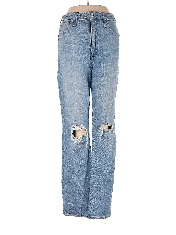 Stretch Jeans for Flexibility -High-Rise Bootleg Jeans in Light Wash