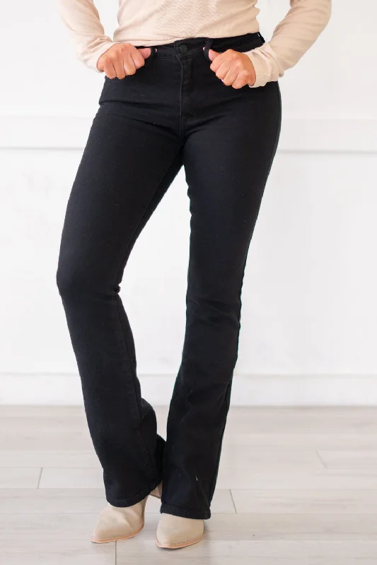 Cycling Jeans for Biking -Paulina High Rise Boot Cut Jeans