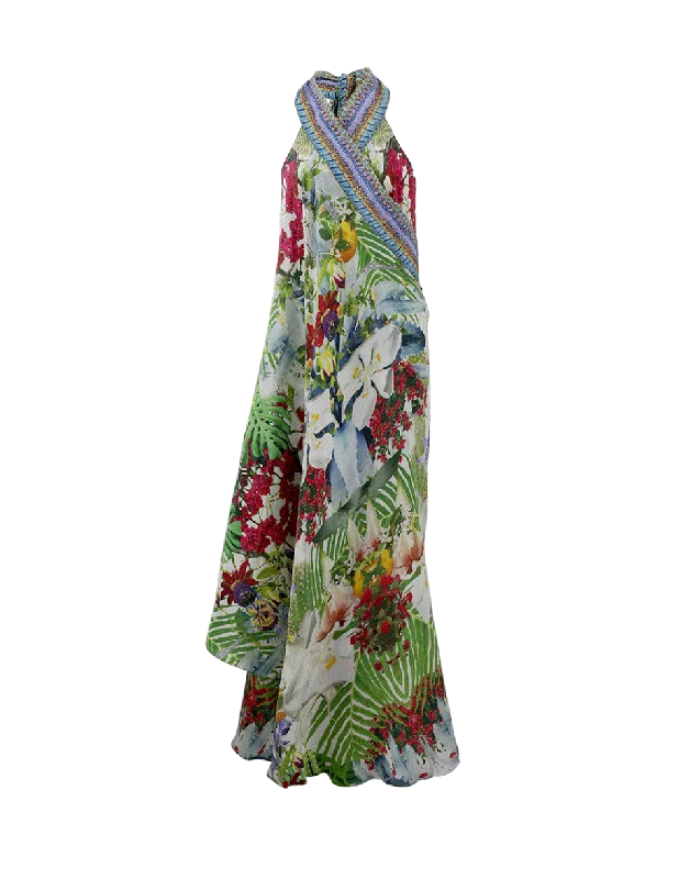 Embroidered Dresses for Detailed -Exotic Sarong Dress