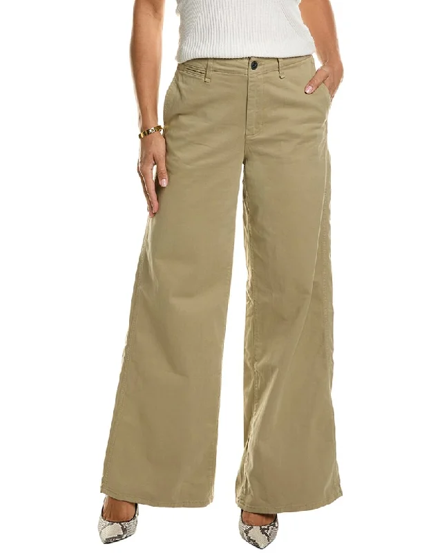 Stretch-fit tight trousers for men with flexibility and modern design for easy wear -rag & bone Sofie Wide Leg Chino