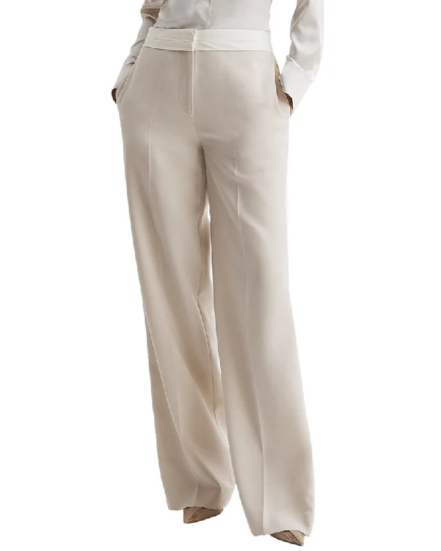 Stylish tight trousers for women with high-waisted fit for flattering look -Reiss Maya Trouser