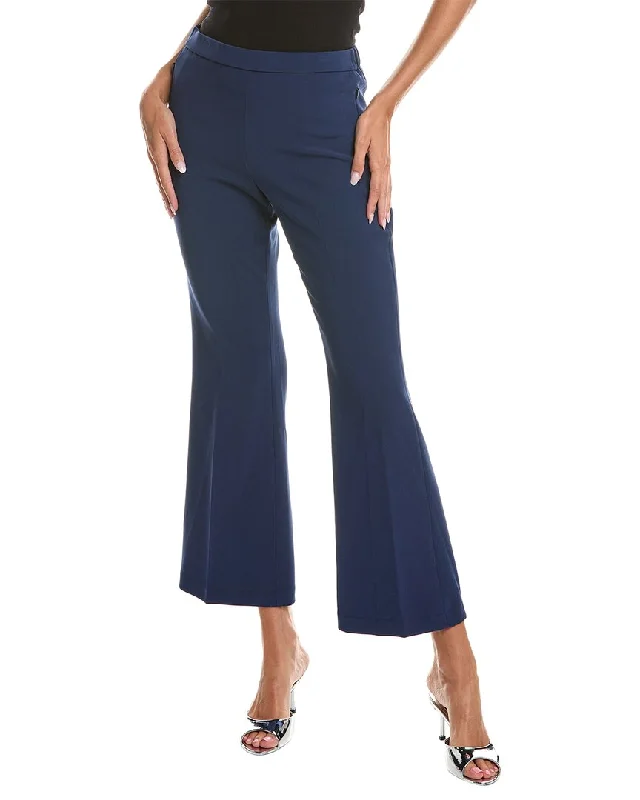 Tight trousers for women with vertical stripes and slimming effect for a sleek look -Theory Demitria Pant