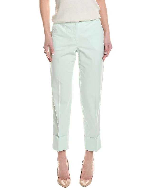 Light denim tight trousers for women with casual fit and comfortable material -Peserico Pant