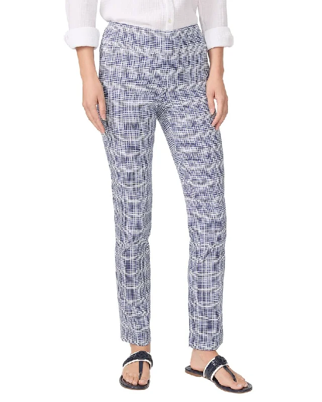 Printed tight trousers for men with camo, plaid, or abstract design for style -J.McLaughlin Masie Pant