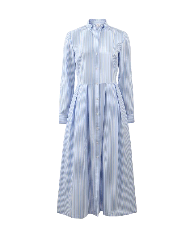 Denim Dresses for Casual Style -Disordinata Striped Dress