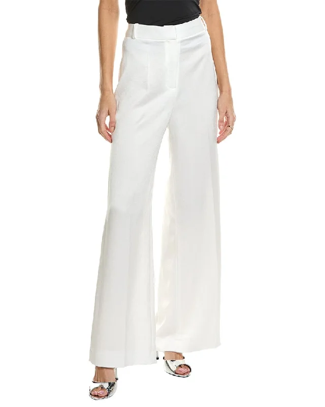 High-waisted tight trousers for women with pleated front and polished design -ba&sh Pant