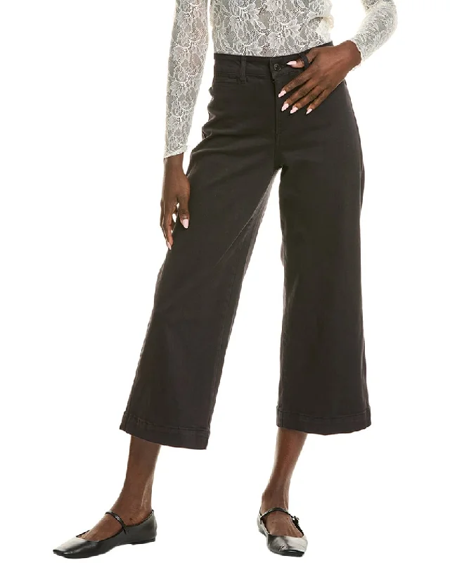 All-black tight trousers for women with simple, chic design for formal occasions -Oat New York Pant