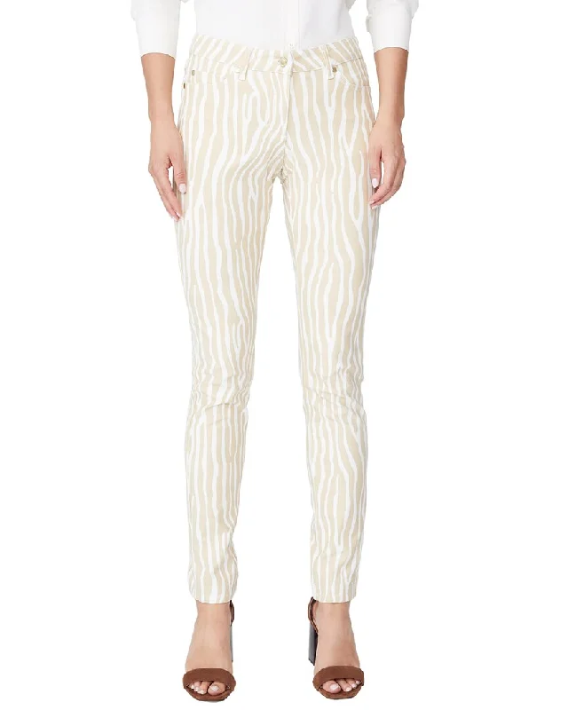 Formal tight trousers for women with sharp crease and sophisticated tailoring -J.McLaughlin Lexi Jeans