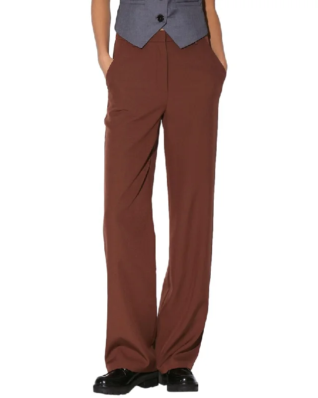 Comfortable tight trousers for women with soft cotton fabric and stretch -Walter Baker Joey Straight Fit Pant