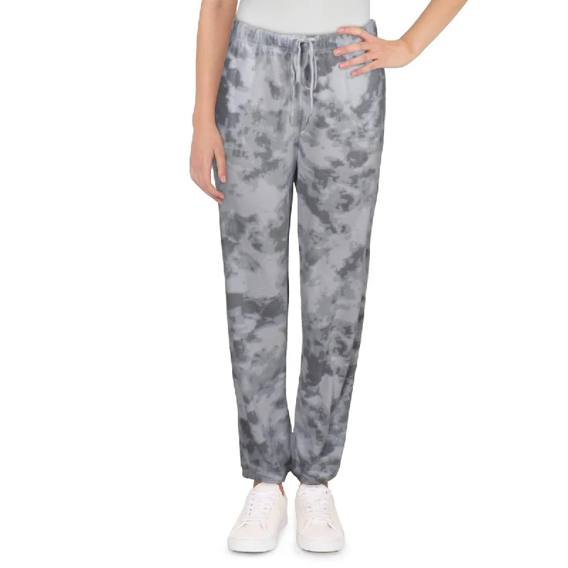 Tight fit trousers for women with ankle-length design and modern appeal -2LIV Womens Tie-Dye Printed Jogger Pants