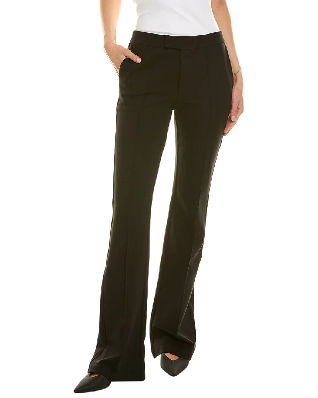 Bold patterned tight trousers for women with geometric or floral prints for unique look -Nicholas Louella Flare Pant