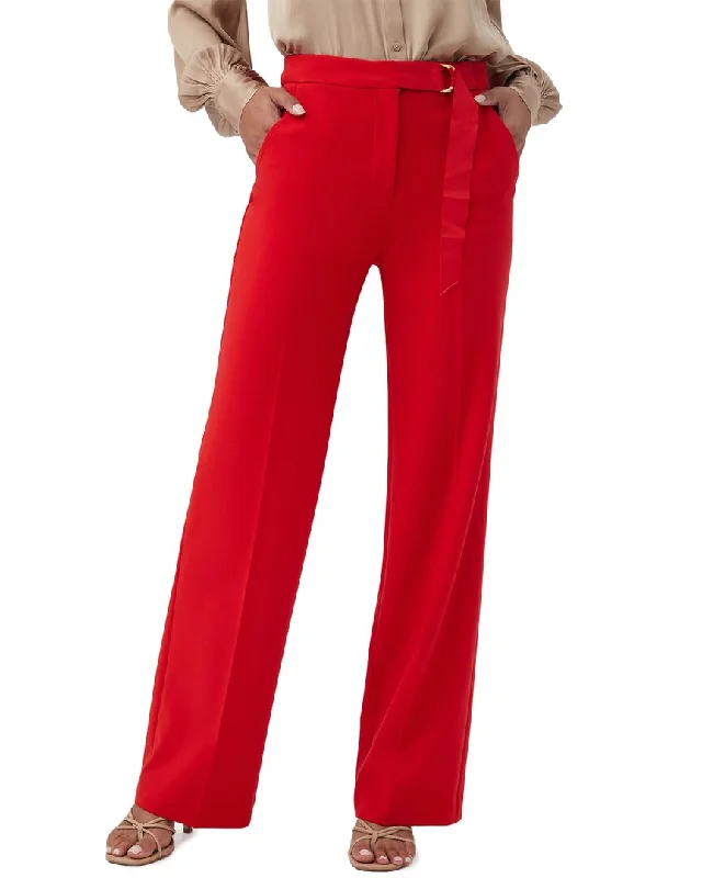 Wool blend tight trousers for women with soft, breathable fabric for year-round wear -Trina Turk Wasabi 2 Pant