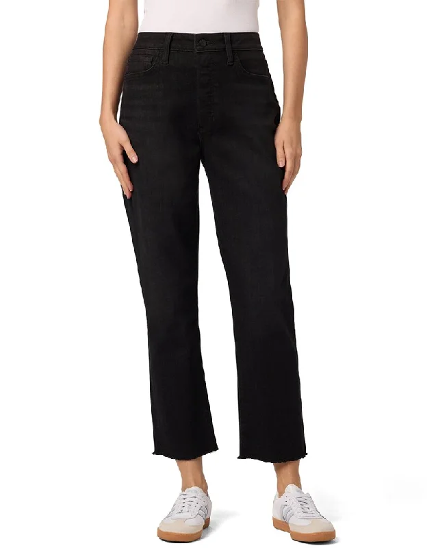 Versatile tight trousers for women with fold-over waist for adjustable comfort -JOE'S Jeans Avery OG Straight Ankle Jean