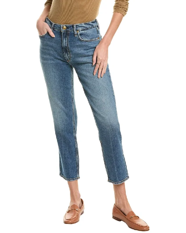 High-waisted tight trousers for women with elastic waistband for added comfort -rag & bone Wren Huntley Slim Jean