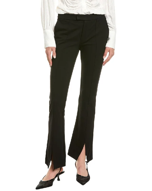 Tapered tight trousers for men with ankle-length finish for contemporary fashion -Nicholas Roxanne Crop Flare Pant