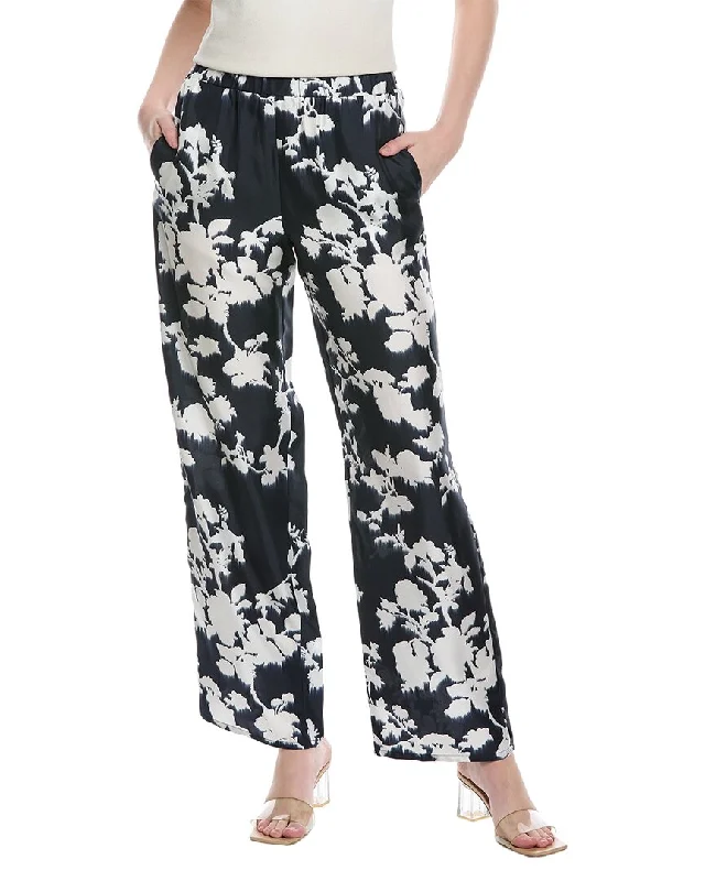 Statement tight trousers for women with bold color options for fashion-forward looks -Max Mara Leisure Tenzone Silk Trouser