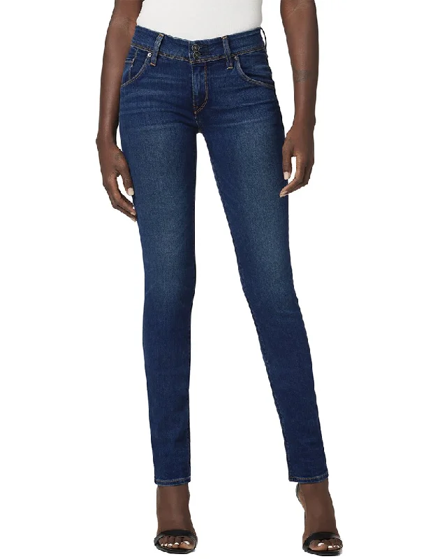 Designer skinny tight trousers for women with tailored fit and luxury finish -HUDSON Jeans Collin Obscurity Skinny Jean