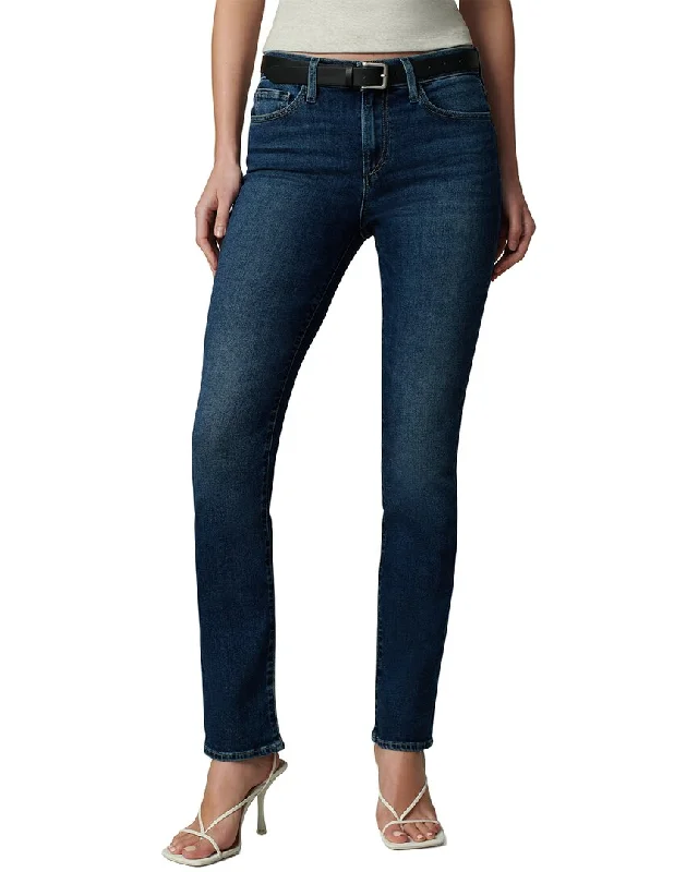 Tapered tight trousers for women with ankle-length fit and minimalist style -JOE'S Jeans The Lara Double Down Cigarette Jean