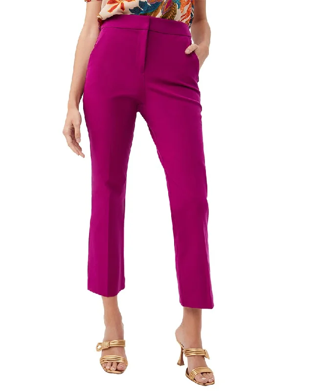 Tight trousers for women with belt loops and classic design for versatile look -Trina Turk Lulu Pant