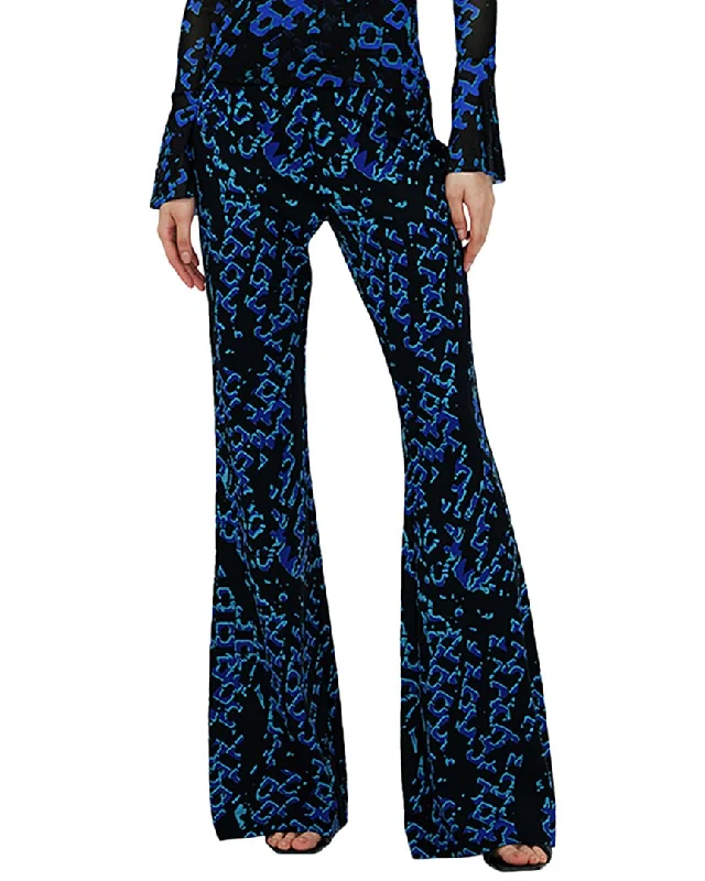 Stretch tight trousers for women with deep waistband for extra comfort and fit -Diane von Furstenberg Brooklyn Pant