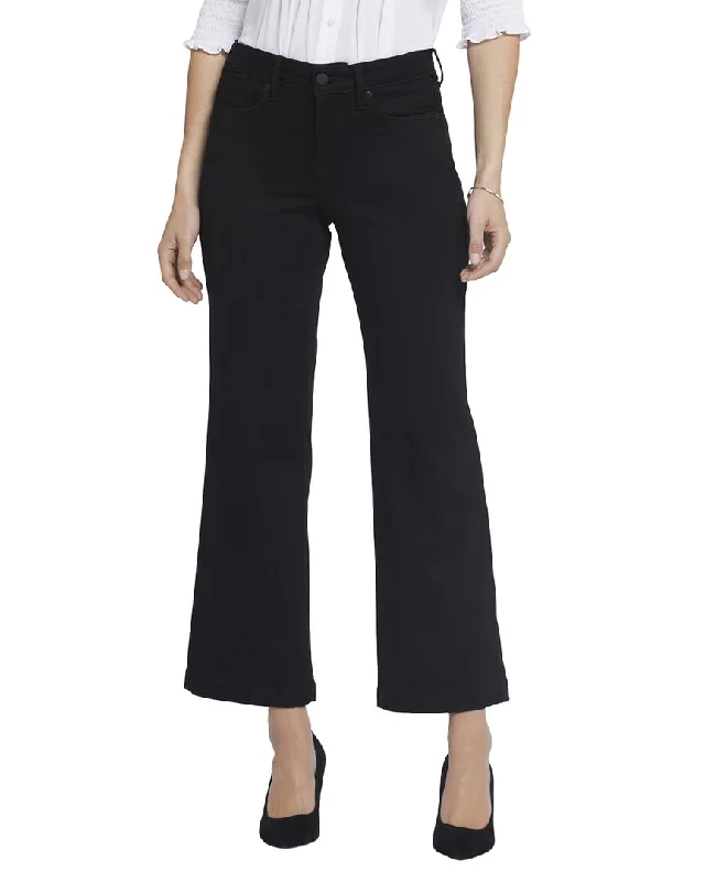 Tight cargo trousers for men with functional pockets and slim-fit style -NYDJ Julia Black Rinse Relaxed Jean