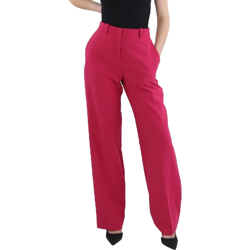 Stretch-fit tight trousers for women with all-over fit and body-hugging silhouette -Hugo Boss Womens Trousers High Waist Trouser Pants