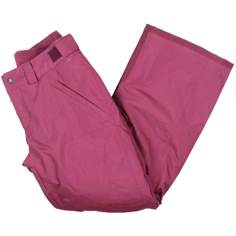 Casual tight trousers for women with comfy waistband and minimalistic style -The North Face Womens Insulated Skii Snow Pants