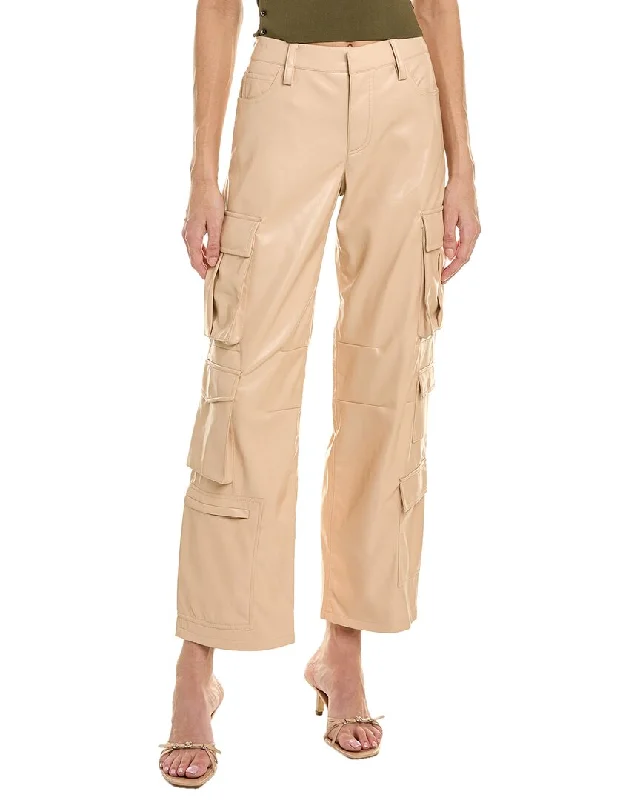 Stretch-fit tight trousers for men with flexibility and modern design for easy wear -alice + olivia Luis Cargo Pant