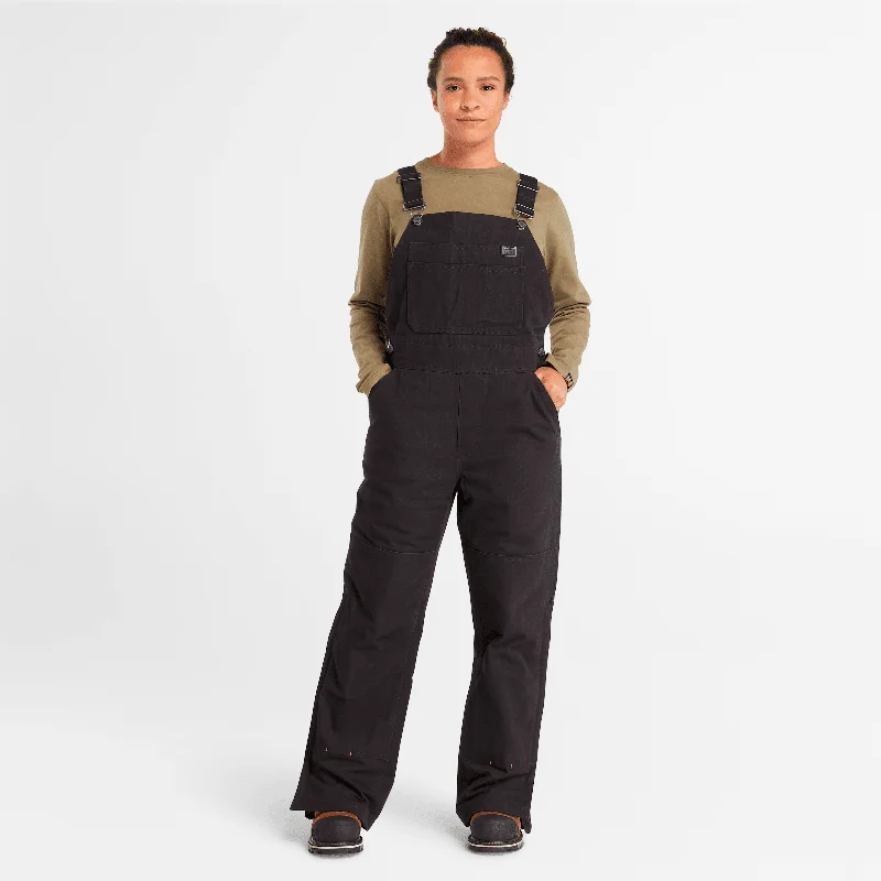 Classic tight trousers for women with smooth fabric and chic, timeless design -Women's Timberland PRO Gritman Insulated Bib Overall