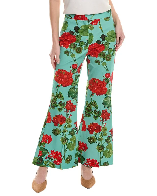 Skinny tight trousers for men with fade-resistant fabric for long-lasting wear -Oscar de la Renta Geranium Pant