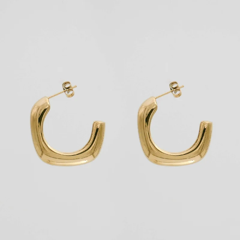 Best hoop earrings with snake chain details for a sleek and modern touch-Alaia Earrings