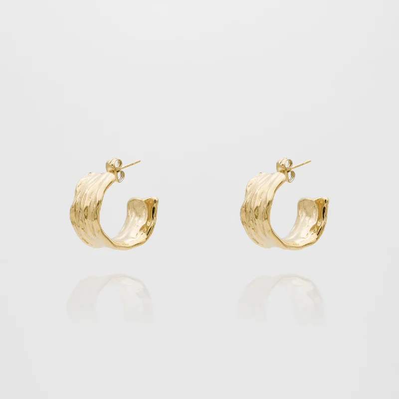 Best hoop earrings with delicate chain details for a trendy and stylish design-Connie Earrings