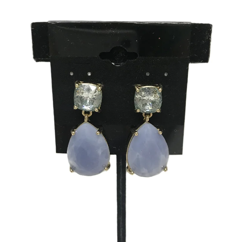 Hoop earrings with crescent moon shapes for a celestial and mystical appearance-Earrings Dangle/drop By Loft