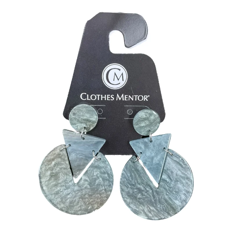 Best hoop earrings with cubic zirconia for a budget-friendly, dazzling look-Earrings Dangle/drop Cmf