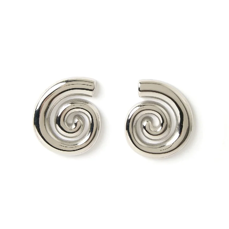 Best hoop earrings with custom designs for a personalized, unique accessory-Giselle Silver Earrings