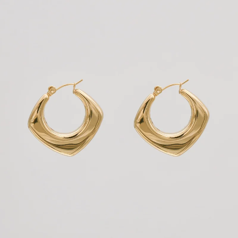 Best hoop earrings with snake chain details for a sleek and modern touch-Laina Earrings