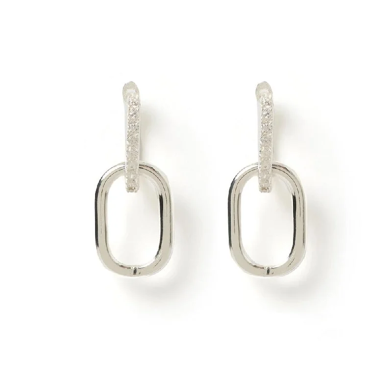 Best hoop earrings with matte finish for a sophisticated, understated design-Molly Silver Earrings