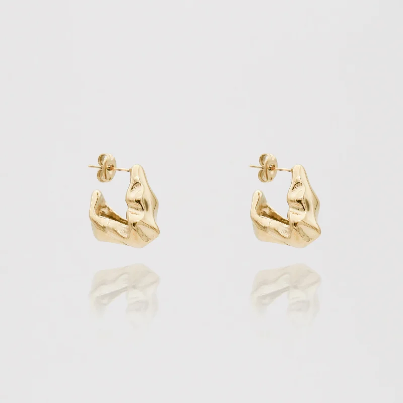 Best hoop earrings with satin ribbons for a soft, feminine appearance-Nami Earrings