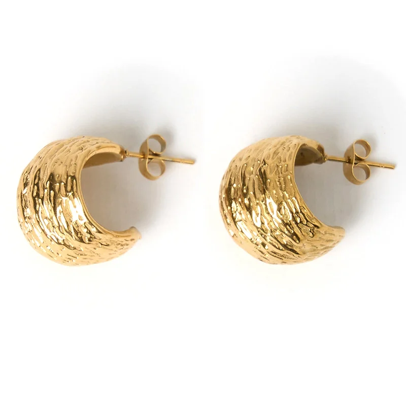 Best hoop earrings with twisted rope designs for a nautical-inspired style-Sabine Gold Earrings